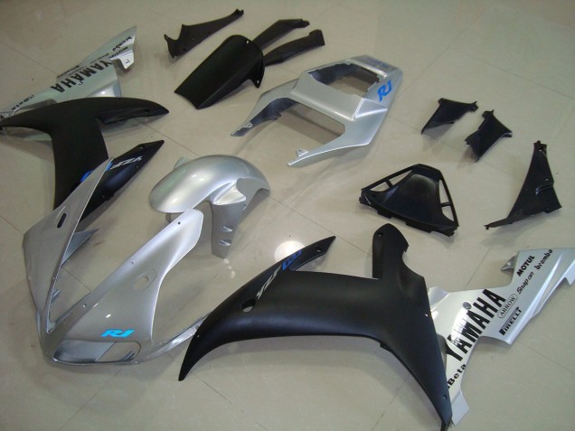 Carenado Moto R1 02-03 - Plata Azul Carenado Moto R1 02-03 - Plata Azul