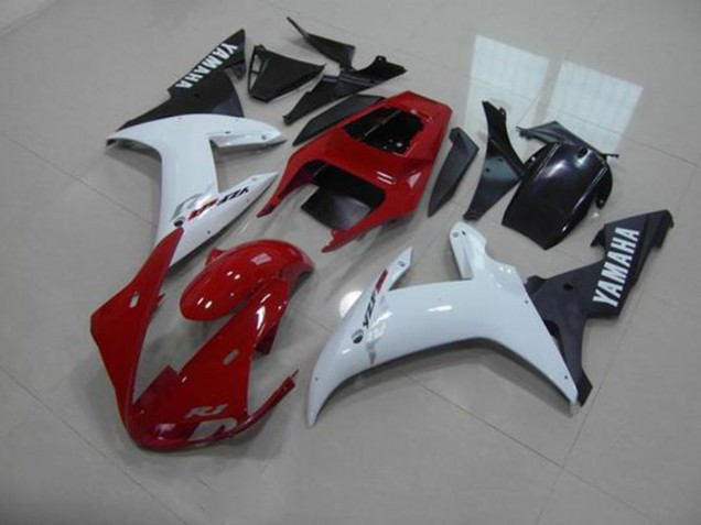 Carenado Moto R1 02-03 - Rojo Blanco Negro Carenado Moto R1 02-03 - Rojo Blanco Negro