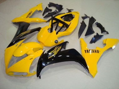 Carenado Moto R1 04-06 - Amarillo Negro Llama