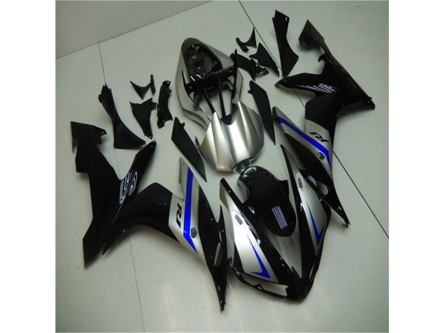 Carenado Moto R1 04-06 - Azul Negro Plata