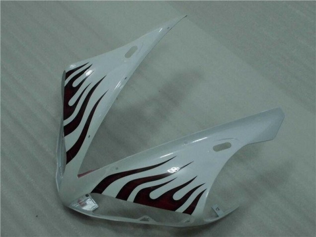 Carenado Moto R1 04-06 - Blanco Rojo Llama