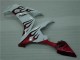 Carenado Moto R1 04-06 - Blanco Rojo Llama