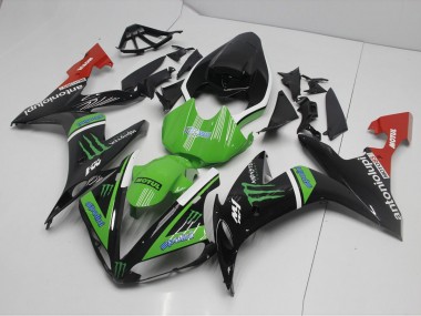 Carenado Moto R1 04-06 - Monster Verde