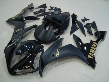 Carenado Moto R1 04-06 - Negro Mate Oro