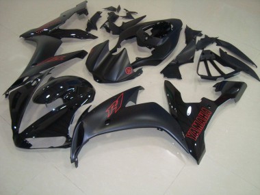 Carenado Moto R1 04-06 - Negro Mate Rojo