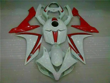 Carenado Moto R1 07-08 - Blanco Rojo