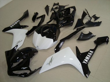 Carenado Moto R1 07-08 - Negro Blanco Oro