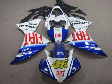 Carenado Moto R1 09-11 - Azul Blanco Fiat 46