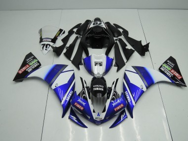 Carenado Moto R1 09-11 - Azul Negro Sterilgarda