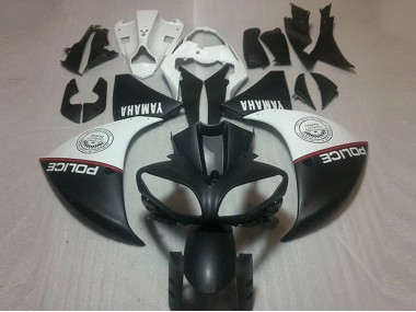 Carenado Moto R1 09-11 - Negro Mate Blanco