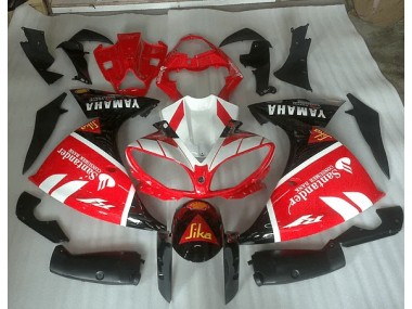 Carenado Moto R1 09-11 - Rojo Blanco & Negro Graphic