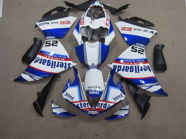 Carenado Moto R1 12-14 - Blanco Azul Volvo Sterilgarda 25