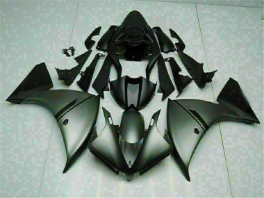 Carenado Moto R1 12-14 - Gris Negro