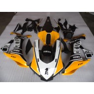 Carenado Moto R1 15-19 - Amarillo Blanco Negro