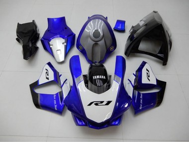 Carenado Moto R1 15-19 - Azul Blanco