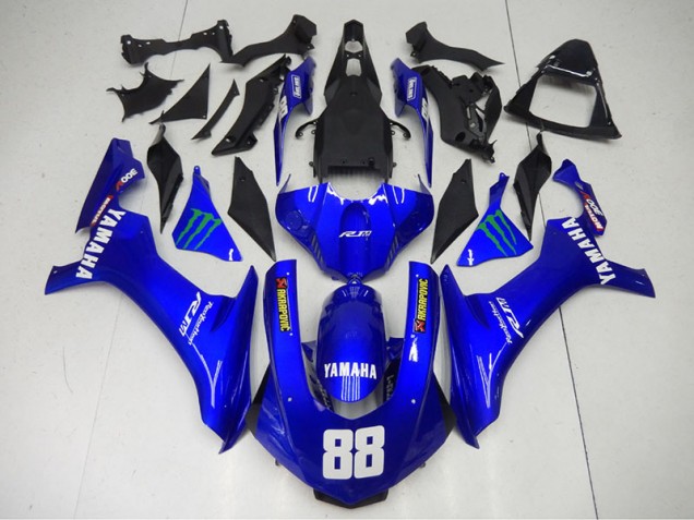 Carenado Moto R1 15-19 - Azul Monster 88 Carenado Moto R1 15-19 - Azul Monster 88