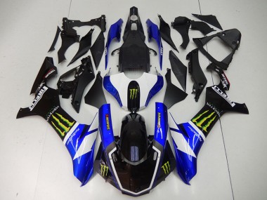 Carenado Moto R1 15-19 - Azul Negro Monster
