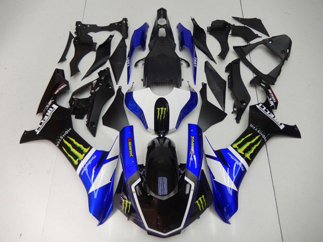 Carenado Moto R1 15-19 - Azul Negro Monster Carenado Moto R1 15-19 - Azul Negro Monster