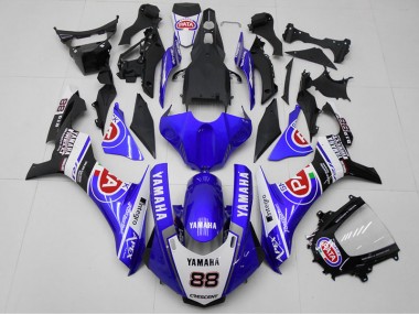 Carenado Moto R1 15-19 - Azul PATA 88