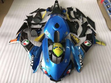 Carenado Moto R1 15-19 - Azul Tiburón