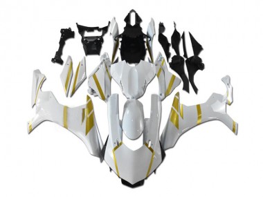 Carenado Moto R1 15-19 - Blanco Oro