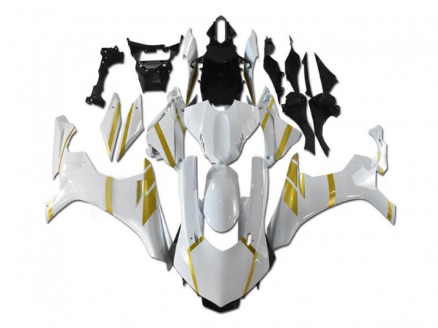 Carenado Moto R1 15-19 - Blanco Oro Carenado Moto R1 15-19 - Blanco Oro