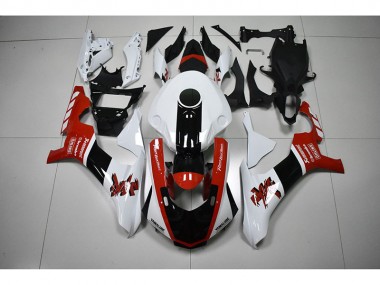 Carenado Moto R1 15-19 - Blanco Rojo Negro