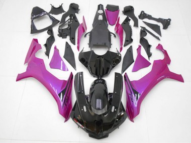 Carenado Moto R1 15-19 - Negro Púrpura Rojo