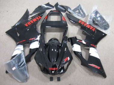 Carenado Moto R1 98-99 - Negro Rojo Calcomanía
