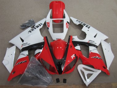 Carenado Moto R1 98-99 - Rojo Blanco Negro Calcomanía