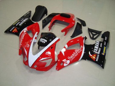 Carenado Moto R1 98-99 - Rojo Negro Blanco