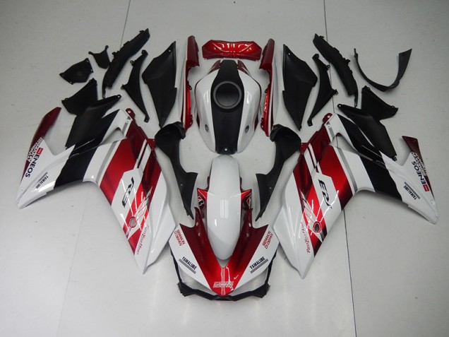 Carenado Moto R3 15-22 - Negro Rojo Blanco