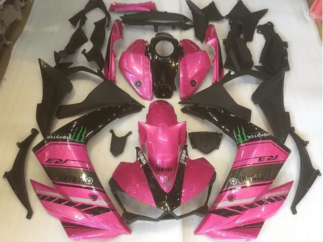Carenado Moto R3 15-22 - Rosa & Negro Carenado Moto R3 15-22 - Rosa & Negro