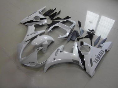 Carenado Moto R6 03-05 - Blanco & Gris Calcomanías