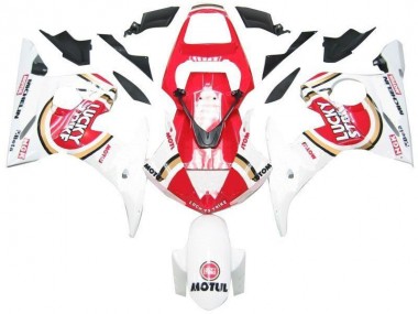 Carenado Moto R6 03-05 - Blanco Rojo Lucky Strike