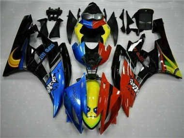 Carenado Moto R6 06-07 - Amarillo Azul Rojo