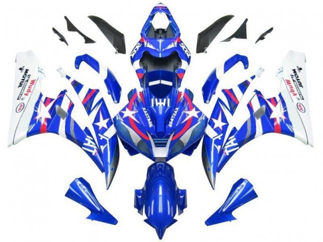 Carenado Moto R6 06-07 - Azul Estrella Fiat