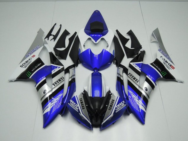Carenado Moto R6 08-16 - Azul Blanco ENEOS Monster Carenado Moto R6 08-16 - Azul Blanco ENEOS Monster