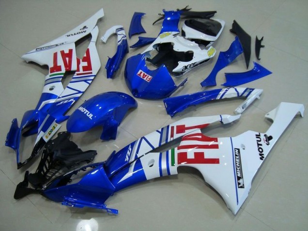 Carenado Moto R6 08-16 - Azul Blanco Rojo Fiat Carenado Moto R6 08-16 - Azul Blanco Rojo Fiat
