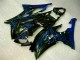 Carenado Moto R6 08-16 - Azul Llama Negro Carenado Moto R6 08-16 - Azul Llama Negro