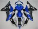 Carenado Moto R6 08-16 - Blanco Azul Negro