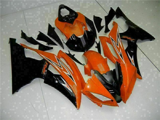 Carenado Moto R6 08-16 - Naranja Negro Carenado Moto R6 08-16 - Naranja Negro