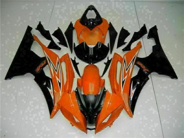Carenado Moto R6 08-16 - Naranja Negro