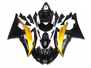 Carenado Moto R6 08-16 - Oro Negro