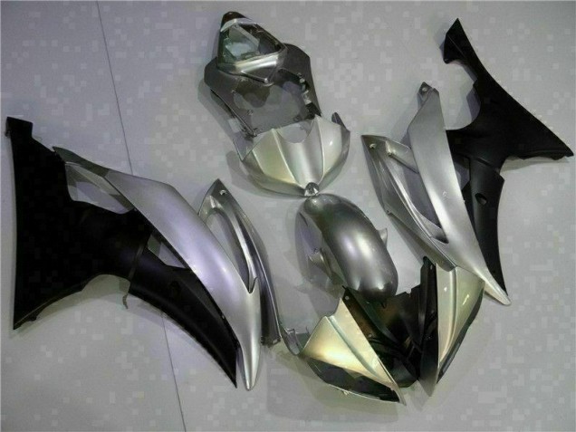 Carenado Moto R6 08-16 - Plata Negro Carenado Moto R6 08-16 - Plata Negro