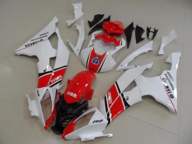 Carenado Moto R6 08-16 - Rojo Blanco Estilo OEM