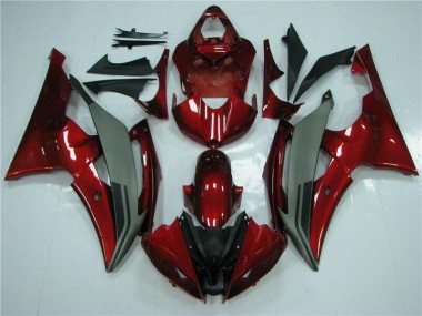 Carenado Moto R6 08-16 - Rojo Gris