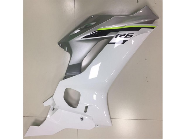 Carenado Moto R6 17-23 - Blanco Plata Carenado Moto R6 17-23 - Blanco Plata