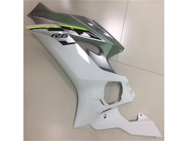 Carenado Moto R6 17-23 - Blanco Plata Carenado Moto R6 17-23 - Blanco Plata