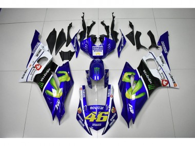 Carenado Moto R6 17-23 - Monster Azul Movistar 46